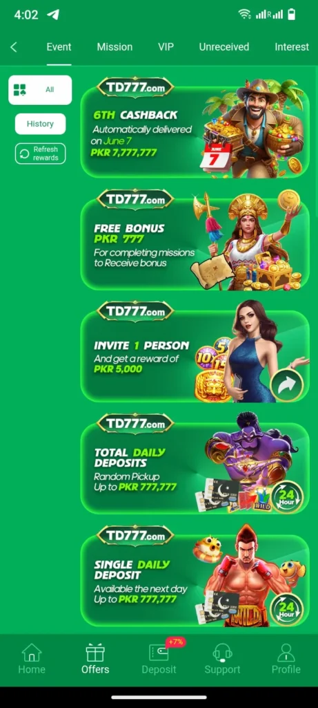TD777 Game